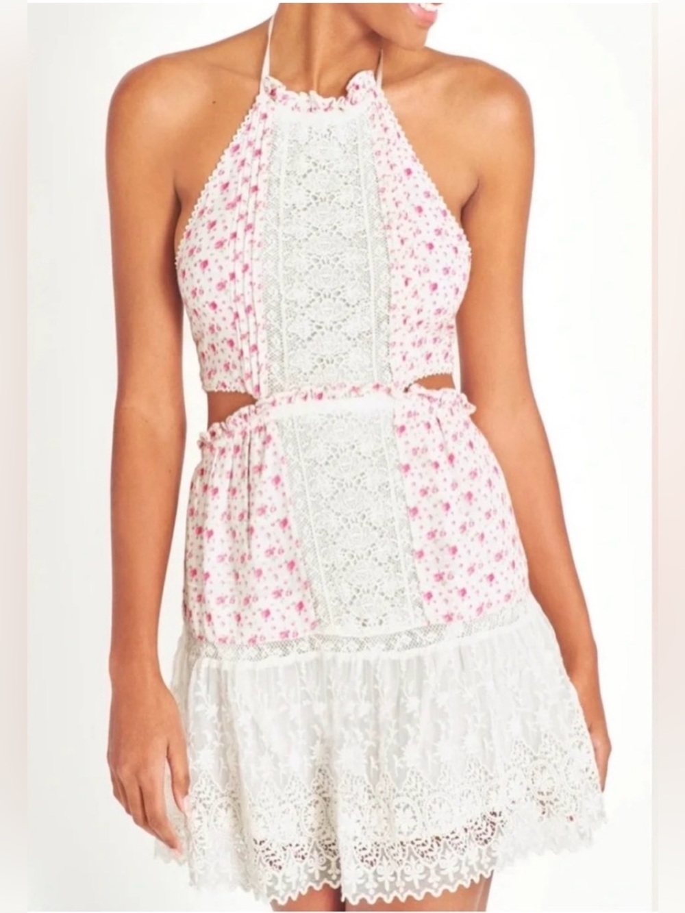 NWT LoveShack Fancy Kesia mini dress